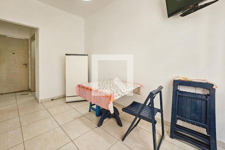 Sala de apartamento para alugar com 1 quarto, 48m² em Centro, Guarujá