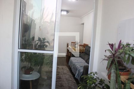 Varanda da Sala de apartamento à venda com 2 quartos, 47m² em Parque Continental Ii, Guarulhos