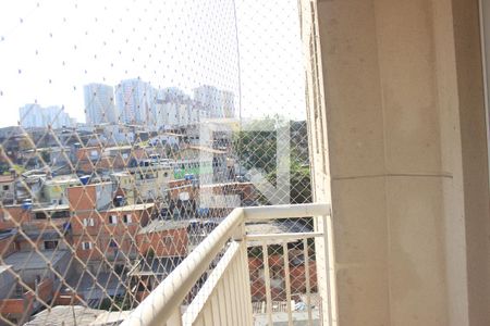 Varanda da Sala de apartamento para alugar com 2 quartos, 44m² em Jardim Santa Mena, Guarulhos