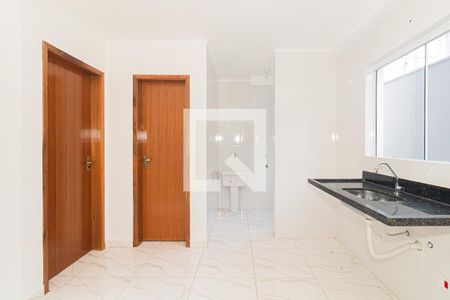 Sala e Cozinha de apartamento para alugar com 1 quarto, 32m² em Vila Constança, São Paulo