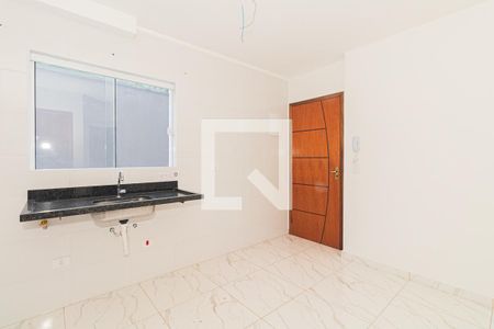 Sala e Cozinha de apartamento para alugar com 1 quarto, 32m² em Vila Constança, São Paulo