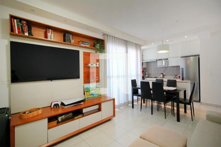 Sala de apartamento à venda com 2 quartos, 62m² em Vila Nova Vista, Belo Horizonte