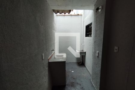 Cozinha - Lavanderia de kitnet/studio para alugar com 1 quarto, 25m² em Subsetor Norte - 7 (n-7), Ribeirão Preto