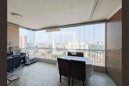 Varanda da Sala de apartamento à venda com 3 quartos, 118m² em Lauzane Paulista, São Paulo