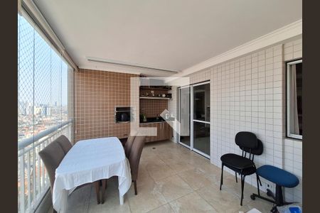 Varanda da Sala de apartamento à venda com 3 quartos, 118m² em Lauzane Paulista, São Paulo