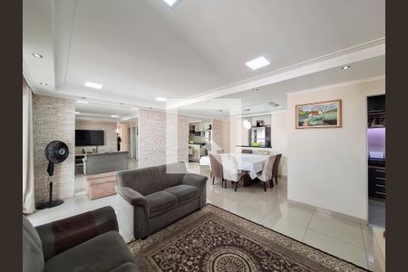 Sala de apartamento à venda com 3 quartos, 118m² em Lauzane Paulista, São Paulo