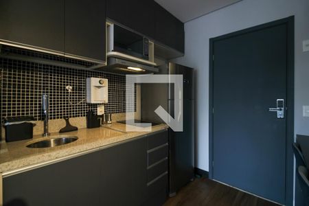 Cozinha de kitnet/studio à venda com 1 quarto, 30m² em Cerqueira César, São Paulo