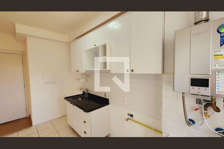 Cozinha e Área de Serviço de apartamento para alugar com 2 quartos, 47m² em Ponte Sao Joao, Jundiaí