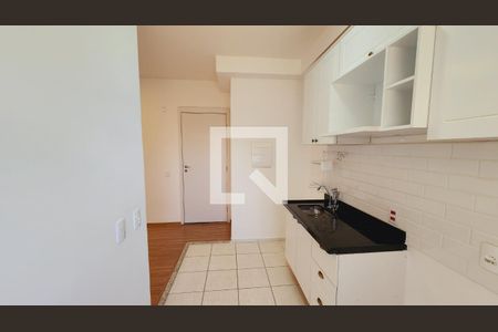 Cozinha e Área de Serviço de apartamento para alugar com 2 quartos, 47m² em Ponte Sao Joao, Jundiaí