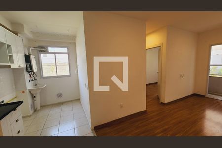 Sala/Cozinha de apartamento à venda com 2 quartos, 47m² em Ponte Sao Joao, Jundiaí