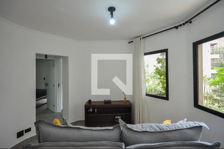 Sala de Tv de apartamento à venda com 3 quartos, 74m² em Vila Andrade, São Paulo