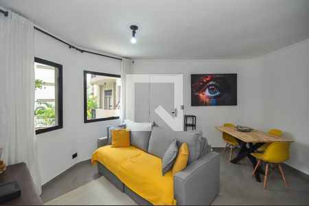 Sala de apartamento à venda com 3 quartos, 74m² em Vila Andrade, São Paulo