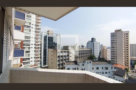 Varanda da Sala de apartamento à venda com 3 quartos, 134m² em Santo Antônio, São Caetano do Sul