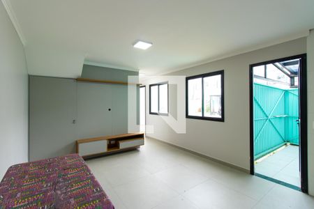 Sala/Cozinha de casa de condomínio para alugar com 2 quartos, 67m² em Jardim Petropolis, Cotia