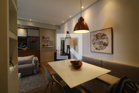 Sala de apartamento à venda com 2 quartos, 67m² em Jardim, Santo André