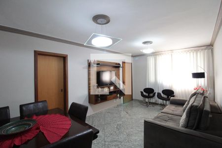 Sala de apartamento à venda com 3 quartos, 90m² em Santa Amelia, Belo Horizonte