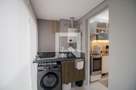 Área de Serviço de apartamento para alugar com 2 quartos, 50m² em Carandiru, São Paulo