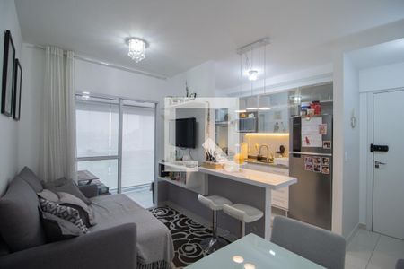 Sala de apartamento para alugar com 2 quartos, 50m² em Carandiru, São Paulo