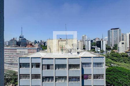 vista do Sala/Quarto de apartamento à venda com 1 quarto, 30m² em Aclimação, São Paulo