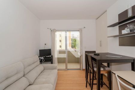 Sala/Cozinha de apartamento à venda com 1 quarto, 54m² em Morro dos Ingleses, São Paulo