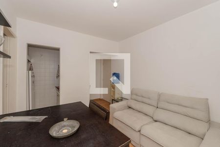 Sala/Cozinha de apartamento à venda com 1 quarto, 54m² em Morro dos Ingleses, São Paulo