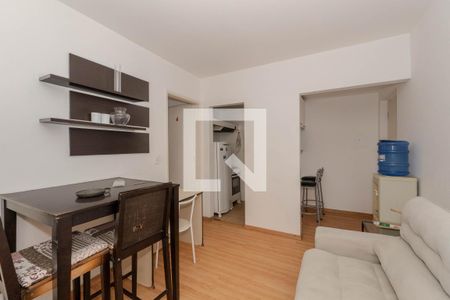 Sala/Cozinha de apartamento à venda com 1 quarto, 54m² em Morro dos Ingleses, São Paulo