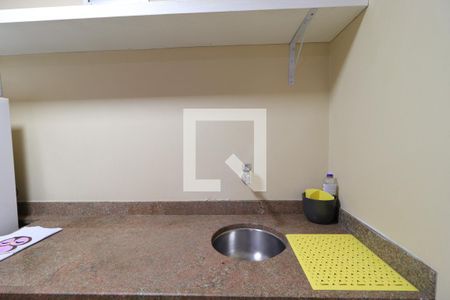 Cozinha de kitnet/studio para alugar com 1 quarto, 50m² em Centro, Ribeirão Preto