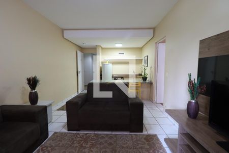 Sala de kitnet/studio para alugar com 1 quarto, 50m² em Centro, Ribeirão Preto