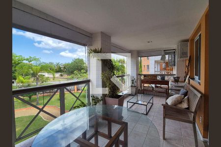 Varanda de apartamento para alugar com 2 quartos, 100m² em Barra da Tijuca, Rio de Janeiro