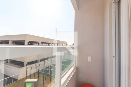 Varanda  de apartamento para alugar com 2 quartos, 44m² em Ponte de São João, Jundiaí