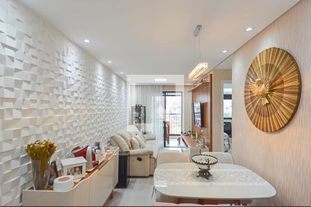 Sala de apartamento para alugar com 2 quartos, 55m² em Centro, São Bernardo do Campo