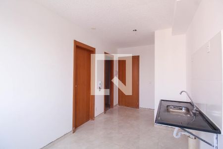 Sala/Cozinha de apartamento à venda com 1 quarto, 27m² em Belenzinho, São Paulo