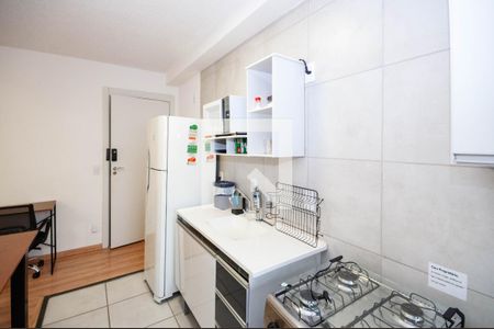 Cozinha de apartamento à venda com 2 quartos, 40m² em Várzea da Barra Funda, São Paulo