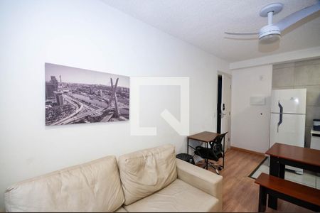 Sala de apartamento à venda com 2 quartos, 40m² em Várzea da Barra Funda, São Paulo