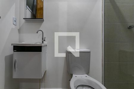 banheiro de kitnet/studio para alugar com 1 quarto, 19m² em Jardim Universo, Mogi das Cruzes