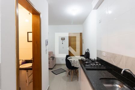 Cozinha e Área de Serviço de apartamento para alugar com 2 quartos, 40m² em Vila Santana, São Paulo