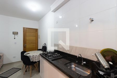 Cozinha e Área de Serviço de apartamento para alugar com 2 quartos, 40m² em Vila Santana, São Paulo