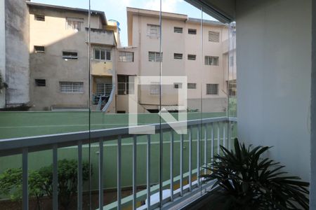 Sacada da Sala de apartamento à venda com 2 quartos, 52m² em Campestre, Santo André