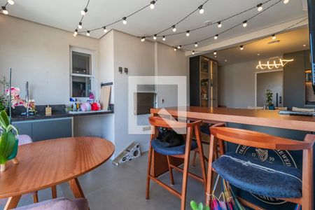 Varanda Gourmet de apartamento à venda com 2 quartos, 107m² em Empresarial 18 do Forte, Barueri