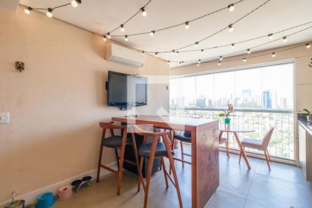 SalaVaranda Gourmet de apartamento à venda com 2 quartos, 107m² em Empresarial 18 do Forte, Barueri