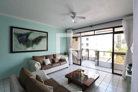 Sala de apartamento para alugar com 3 quartos, 142m² em Jardim Sao Miguel, Guarujá