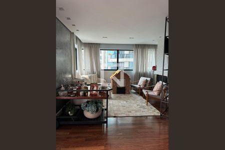 Sala de apartamento à venda com 4 quartos, 288m² em Panamby, São Paulo