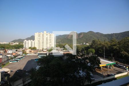 Sala - Vista de kitnet/studio para alugar com 1 quarto, 40m² em Barra da Tijuca, Rio de Janeiro