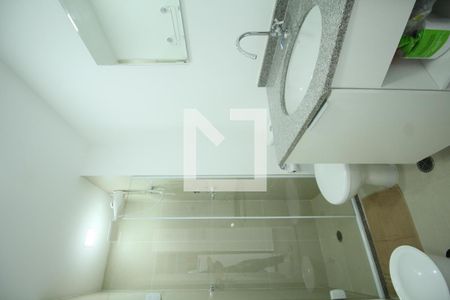 Banheiro de kitnet/studio à venda com 1 quarto, 25m² em Vila Andrade, São Paulo