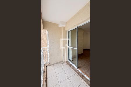 Sala - Sala de Jantar Varanda de apartamento para alugar com 2 quartos, 56m² em Campestre, Santo André