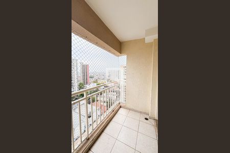 Sala - Sala de Jantar Varanda de apartamento para alugar com 2 quartos, 56m² em Campestre, Santo André