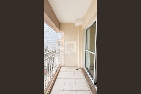 Sala - Sala de Jantar Varanda  de apartamento para alugar com 2 quartos, 56m² em Campestre, Santo André