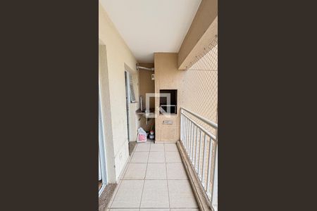 Sala - Sala de Jantar Varanda de apartamento para alugar com 2 quartos, 56m² em Campestre, Santo André