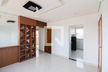 Sala 1 de apartamento à venda com 3 quartos, 140m² em Planalto, Belo Horizonte