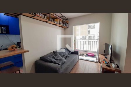 Sala de apartamento à venda com 2 quartos, 55m² em Continental, Osasco